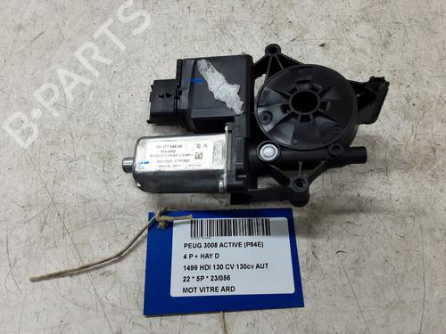 Used Right rear window motor PEUGEOT 3008 II SUV (MC_, MR_, MJ_, M4_) 1.5 BlueHDi 130 (131 hp) 20280452