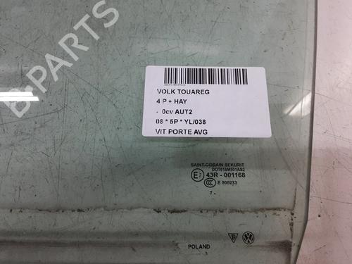 Front left door window VW TOUAREG (7LA, 7L6, 7L7) 2.5 R5 TDI | BP26129237C18 