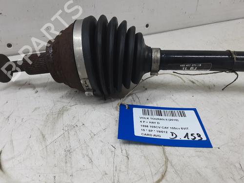 Left front driveshaft VW TOURAN (1T3) 1.6 TDI | BP20269523M38 