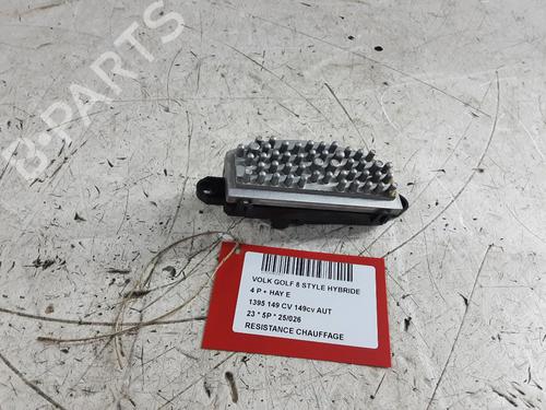 Used Heater resistor Heater resistor VW GOLF VIII (CD1, DA1) 1.4 GTE Plug-in Hybrid (150 hp) 39059507 39059507