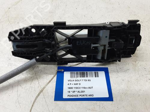Rear right exterior door handle VW GOLF VII (5G1, BQ1, BE1, BE2) 1.6 TDI | BP20279088C130 