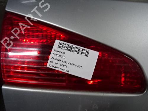 Used Left tailgate light Left tailgate light PEUGEOT 607 (9D, 9U) 2.2 HDi (133 hp) 22175746 22175746