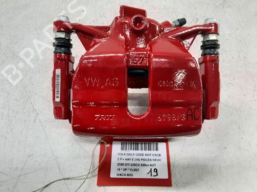 left-front-brake-caliper-vw-golf-vii-5g1-bq1-be1-be2-2012-2013-2014-2015-2016-2017-2018-2019-2020-2021-25208344 main image