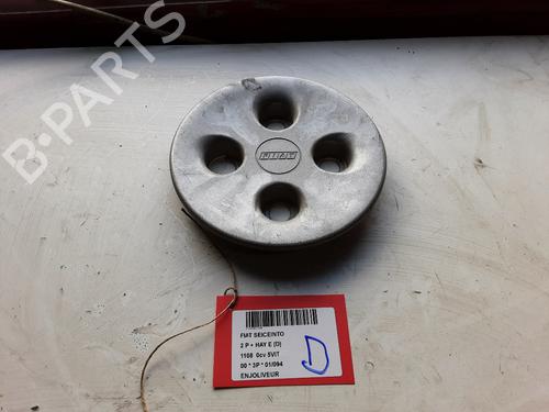 Used Hub cap Hub cap FIAT SEICENTO / 600 (187_) 1.1 (187AXB, 187AXB1A, 187AXC1A02) (54 hp) 20286927 20286927