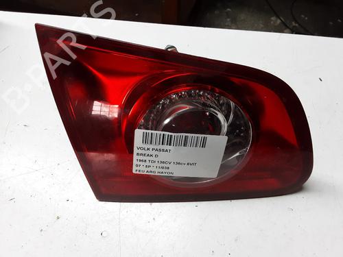 Used Left tailgate light Left tailgate light VW PASSAT B6 Variant (3C5) 2.0 TDI 4motion (140 hp) 39058824 39058824