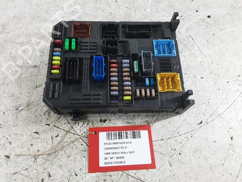 Used Fuse box Fuse box PEUGEOT PARTNER Box Body/MPV (K9) 1.5 BlueHDi 100 (102 hp) 32629717 32629717