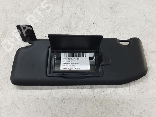 Used Left sun visor Left sun visor OPEL CORSA F (P2JO) 1.2 (68) (101 hp) 40293352 40293352