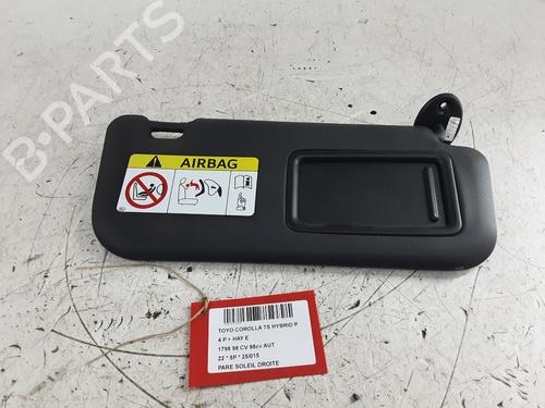 Used Right sun visor Right sun visor 31842342 31842342