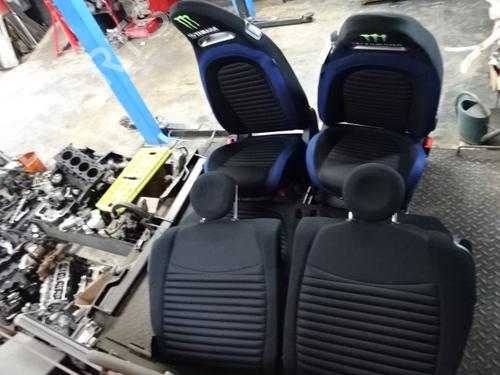 Used Seats set ABARTH 500 / 595 / 695 1.4 (312.AYB11, 312.AYB1A) (163 hp) 32382675