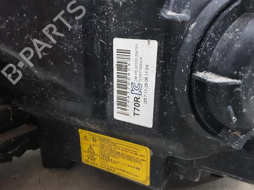 Right headlight HYUNDAI SANTA FÉ III (DM, DMA) 2.2 CRDi | BP32242657C29