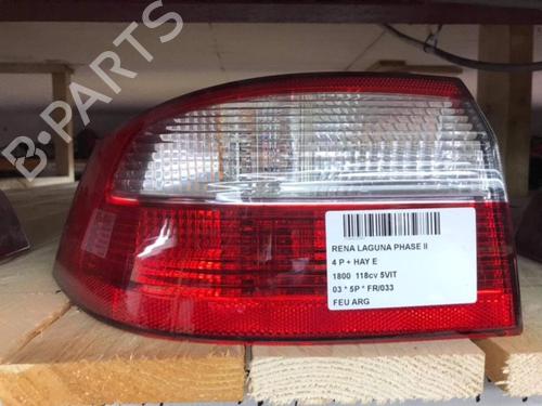 Used Left taillight Left taillight RENAULT LAGUNA II (BG0/1_) 1.8 16V (BG0B, BG0C, BG0J, BG0M, BG0V) (121 hp) 39058640 39058640