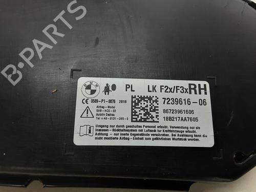 Used Right seat airbag BMW 1 (F20) 118 d (150 hp) 20287730