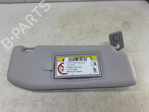 right-sun-visor-citroen-c3-c3-origin-iii-sx-12-puretech-82-2016-20274577 main image