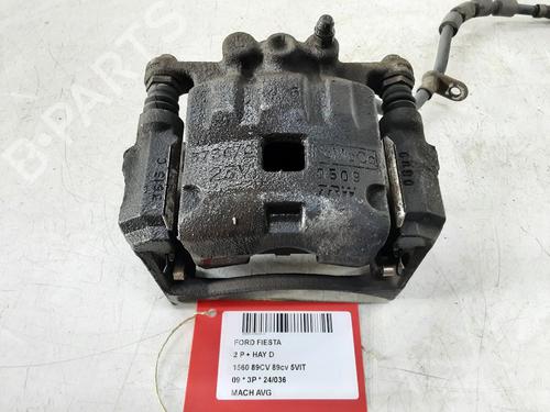 Used Left front brake caliper FORD FIESTA VI (CB1, CCN) 1.6 TDCi (90 hp) 28183502
