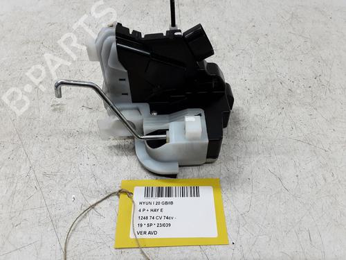 Højre fortil lås Højre fortil lås HYUNDAI i20 II (GB, IB) 1.2 (75 hp) 36951601 36951601