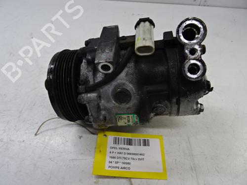 Used AC compressor AC compressor OPEL MERIVA A MPV (X03) 1.7 DTI (E75) (75 hp) 39052191 39052191