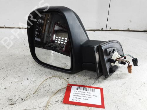 Used Left mirror Left mirror CITROËN BERLINGO Box Body/MPV (B9) 1.6 BlueHDi 100 (99 hp) 33736456 33736456