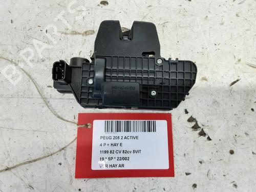 Used Tailgate lock PEUGEOT 208 I (CA_, CC_) 1.2 PureTech 82 (82 hp) 20280364