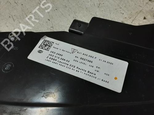 Used Right taillight Right taillight PORSCHE TAYCAN (Y1A) Electric (Y1AAA1, Y1AAI1) (408 hp) 32359865 32359865