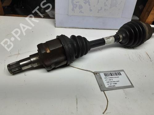 Left front driveshaft OPEL CORSA D (S07) 1.3 CDTI (L08, L68) | BP20280588M38 