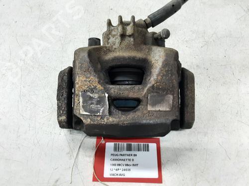 Used Left front brake caliper PEUGEOT PARTNER Box Body/MPV 1.6 HDi (90 hp) 28170995