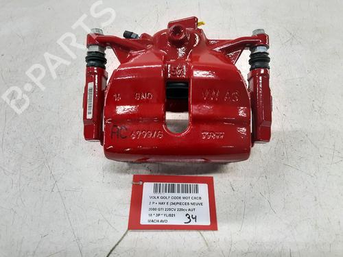 Used Right front brake caliper VW GOLF VII (5G1, BQ1, BE1, BE2) 2.0 GTI (220 hp) 25279493