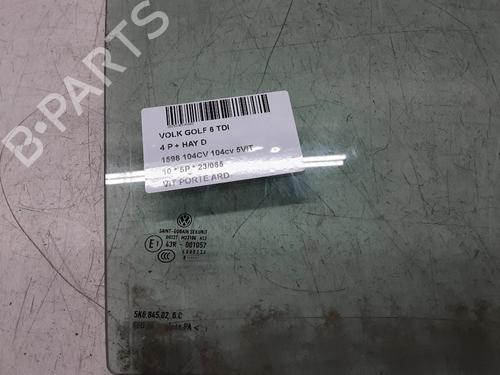 Rear right door window VW GOLF VI (5K1) 1.6 TDI | BP28170964C21 