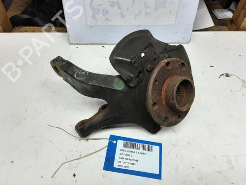 Used Left front steering knuckle Left front steering knuckle OPEL CORSA B (S93) 1.5 TD (F08, F68, M68) (67 hp) 20282631 20282631
