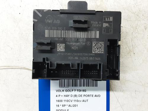 Used Control unit Control unit VW GOLF VII (5G1, BQ1, BE1, BE2) 1.6 TDI (110 hp) 20279013 20279013