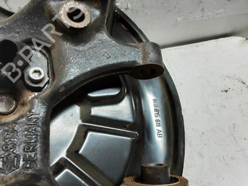 Left rear steering knuckle AUDI A3 Sportback (8PA) 1.9 TDI | BP25843727M27 