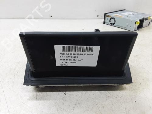 Used Display monitor AUDI A3 Sportback (8VA, 8VF) S3 quattro (300 hp) 20286356