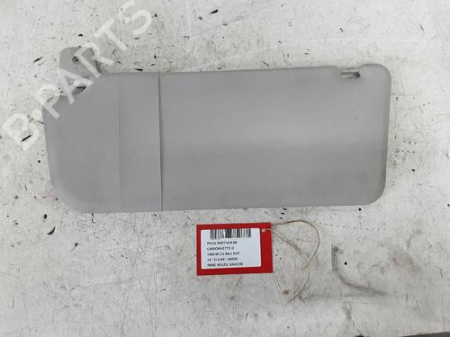 Pala sol esquerda Pala sol esquerda PEUGEOT PARTNER Box Body/MPV 1.6 HDi (90 hp) 33872127 33872127