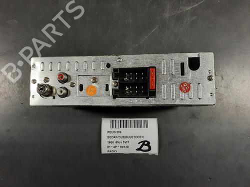 Radio PEUGEOT 206 Hatchback (2A/C) 1.9 D | BP20277463E6 