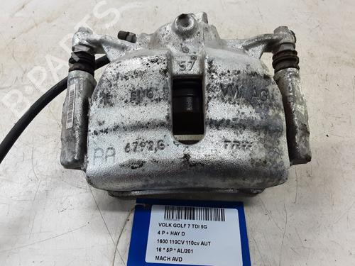 Used Right front brake caliper VW GOLF VII (5G1, BQ1, BE1, BE2) 1.6 TDI (110 hp) 20279009