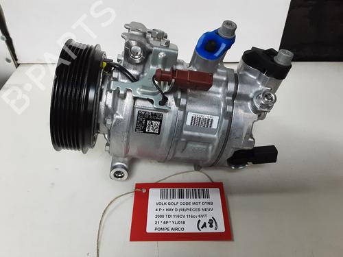 Used AC compressor VW GOLF VIII (CD1, DA1) 2.0 TDI (116 hp) 28603961