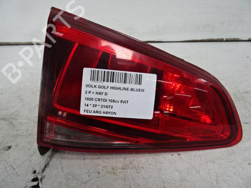 Used Left tailgate light Left tailgate light VW GOLF VII (5G1, BQ1, BE1, BE2) 1.6 TDI 4motion (105 hp) 39051271 39051271