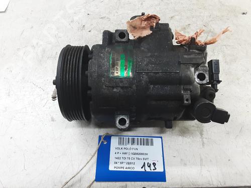 Used AC compressor VW POLO (9N_, 9A_) 1.4 TDI (75 hp) 20276972