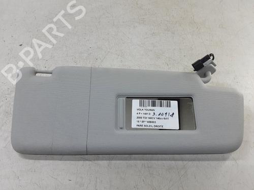 Used Right sun visor VW TOURAN (1T3) 2.0 TDI (140 hp) 20277429