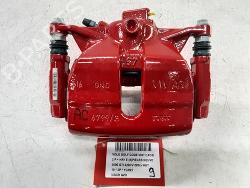 Used Right front brake caliper VW GOLF VII (5G1, BQ1, BE1, BE2) 2.0 GTI (220 hp) 25279447