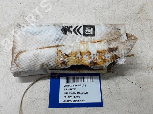 Left seat airbag CITROËN C3 III (SX) 1.2 THP 110 (SXHNPS, SXHNZT, SXHNZ6) | BP32243546C13