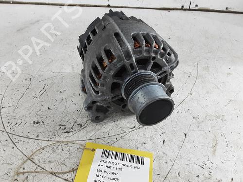 Used Alternator Alternator VW POLO VI (AW1, BZ1, AE1) 1.0 TSI (95 hp) 36669403 36669403