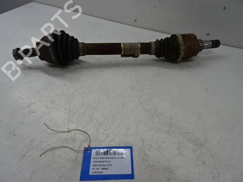 Used Left front driveshaft PEUGEOT PARTNER Box Body/MPV 1.6 BlueHDi 100 (100 hp) 20269515