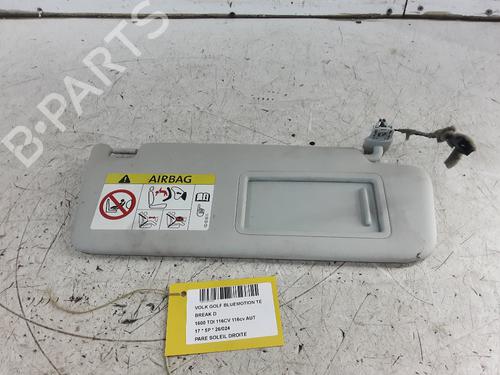 Used Right sun visor Right sun visor VW GOLF VII Variant (BA5, BV5) 1.6 TDI (115 hp) 36365851 36365851