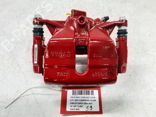Used Left front brake caliper VW GOLF VII (5G1, BQ1, BE1, BE2) 2.0 GTI (220 hp) 25279492