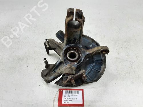 Used Right front steering knuckle VW POLO V (6R1, 6C1) 1.6 TDI (90 hp) 23095556