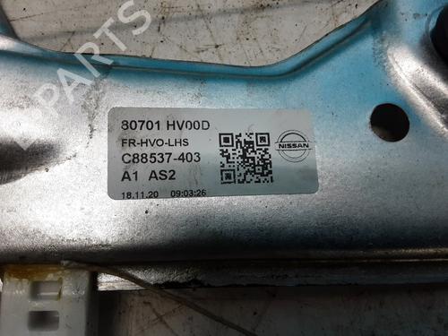 Front left window mechanism NISSAN QASHQAI II SUV (J11, J11_) 1.3 DIG-T | BP20278246C22 