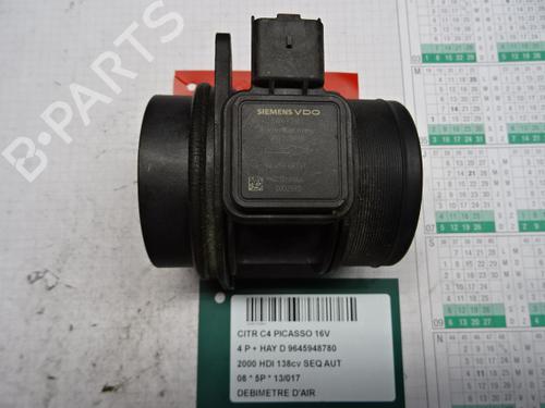 Used Mass air flow sensor CITROËN C4 Picasso I MPV (UD_) 2.0 HDi 138 (136 hp) 20282958