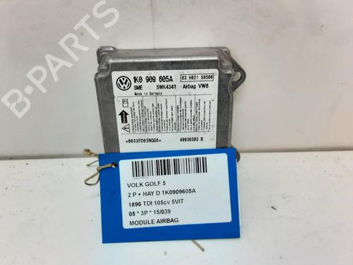 Kollisjonspute styreenhet VW GOLF V (1K1) 1.9 TDI | BP20278797M53 