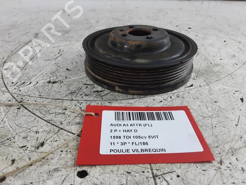 Pulley AUDI A3 (8P1) 1.6 TDI | BP32249299M122 - Image 2