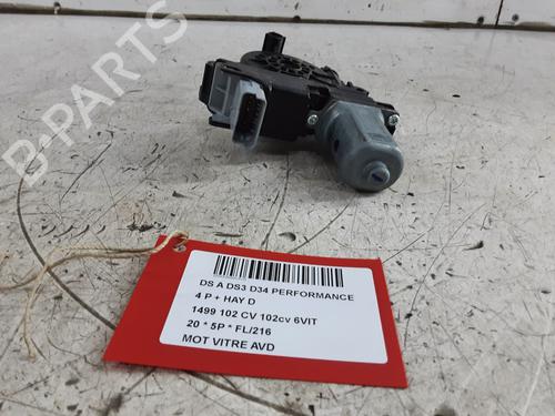 Right front window motor DS DS 3 / DS 3 CROSSBACK (UR_, UC_, UJ_) 1.5 BlueHDi 100 (UCYHYJ) | BP32249077E20 - Image 2